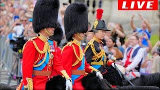 LIVE Prince William Leads The Trooping the Colour  2024
