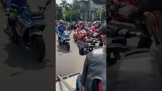 Keseruan Parade MotoGp di Jakarta #Short #MotoGpindonesia