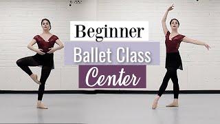 Beginner Ballet Class Center  At Home Workout  Kathryn Morgan