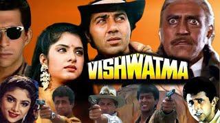 Vishwatma Full Movie  Sunny Deol  Divya Bharti  Naseeruddin Shah  Chunky  Review & Facts HD