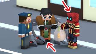 Monster School  Spiderman vs. Octopus Doctor - Minecraft Animation