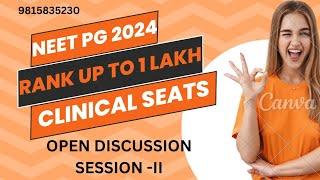 NEET PG 2024 Counselling Tips How to Manage Counselling AIQ States#neetpg2024