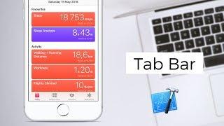 Tab Bar - Xcode 9 et Swift 4