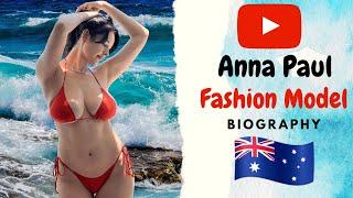 Anna Paul  Australian TikTok Star  Curvy Fashion Model & Youtuber  Wiki Biography