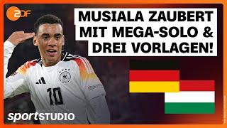 Deutschland – Ungarn Highlights  UEFA Nations League 1. Spieltag 202425  sportstudio