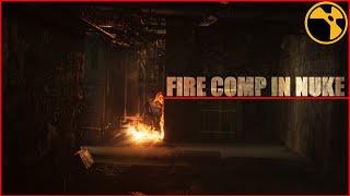 How to Comp Fire in Nuke  Nuke Compositing  2D  Fire Comp  #nuke #compositing