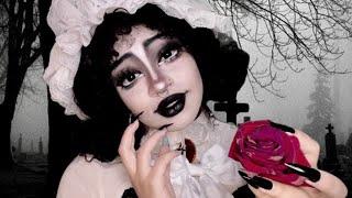 Goth Girl Cemetery Date Wlw ASMR Roleplay Makeup Application