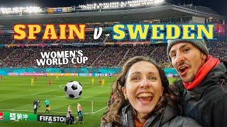 We went to the FWWC Semi Finals  SPAIN v SWEDEN  New Zealand