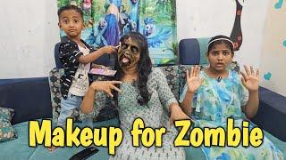 Makeup for Zombie ‍️  comedy video  funny video  Prabhu sarala lifestyle