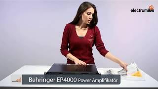 Behringer Europower EP4000 Power Anfi Ürün Tanıtımı