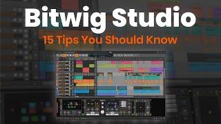 Bitwig Studio  15 SWEET Tips Beginners Should Know 