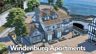 Windenburg Apartments  The Sims 4 Stop Motion Build  No CC