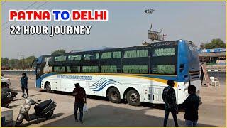 Patna To Delhi By Volvo Bus  BSRTC Volvo B11R Bus  Bihar To Delhi Bus