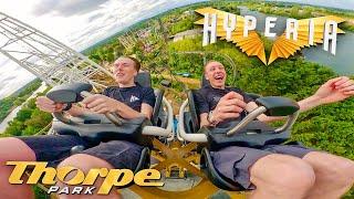 HYPERIA Ridercam POV  THORPE PARK