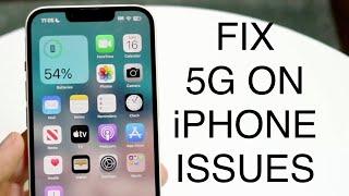 How To FIX iPhone 5G Not Working 2023