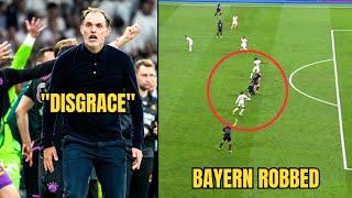  Bayern Munich Controversial Offside vs Real Madrid   De Ligt Goal Disallowed  Tuchel Reaction