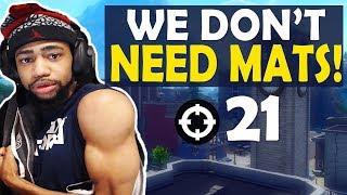 21 KILLS - WE DONT NEED MATS  DAEQUAN BUFF?  HIGH KILL FUNNY GAME-Fortnite Battle Royale