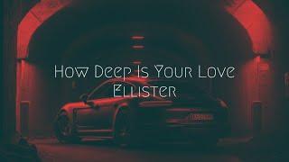 Ellister - How Deep Is Your Love  Extended Remix