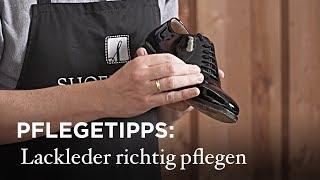 Lackleder richtig pflegen