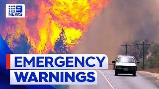 Emergency evacuations in place for Queensland as bushfires continue  9 News Australia