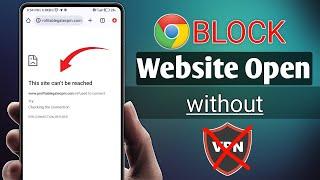 How To Open Blocked Sites In Chrome Without VPN  Chrome Me Block Website Open Kaise Kare