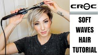 SOFT WAVES HAIR TUTORIAL  Short Hair