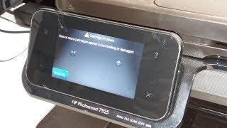 How to fix Missing or damaged ink cartridge error message on HP Printers