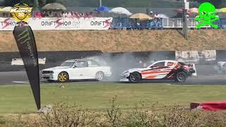 Pro2 Category Tas Bence Kozma - VMW E30 4.2 V8 drifting at Drift Kings Series 2024 Rd3 Hungary