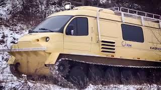 Люксовый снегоболотоход ГАЗ-340391