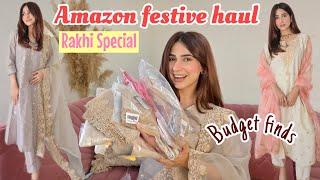 Amazon Festive Wear Haul  Rakhi Special #amazonfinds #amazonhaul