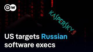 US sanctions Kaspersky Lab executives citing risk of cyberattacks  DW News