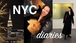 NYC vlog   Free art galleries and new restaurants  Full weekend in New York City