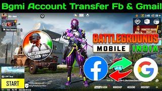 how to transfer bgmi account facebook to google  bgmi google play account transfer facebook
