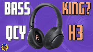 QCY H3 ANC Headphone Review and CRAZY Bass Test