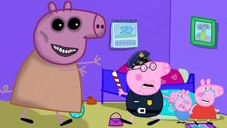 Zombie Apocalypse Nightmare Zombie VS Peppa Pig Family‍️  Peppa Pig Funny Animation