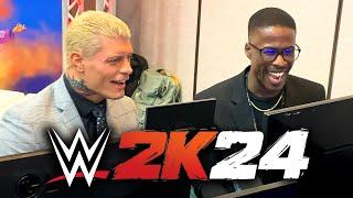 I Played WWE 2K24 vs CODY RHODES