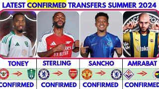 LATEST CONFIRMED TRANSFER NEWS SUMMER WINDOW DEADLINE STERLING TO ARSENAL️ SANCHO TO CHELSEA ️