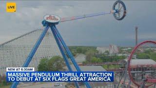 Six Flags Great America to debut new Sky Striker pendulum ride