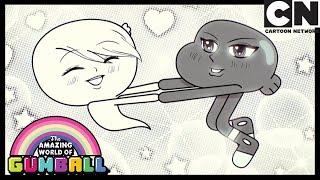 Darwin and Carrie  ️Happy Valentines Day  Gumball  Cartoon Network