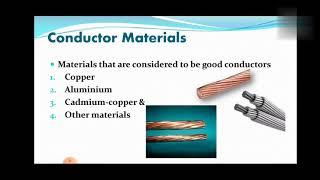 Conductor Materials  for Overhead Transmission LinePower Systems-IILecture-1