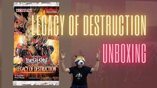 Unboxing 1204 YUGIOH Legacy of Destruction Japanese Version - A Collectors Dream