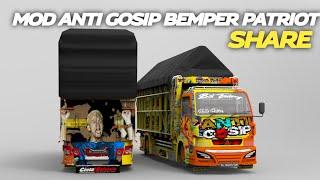 RillisShare Mod Anti Gosip Bemper Patriot Terbaru Bussid