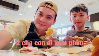 2 Cha Con Long Và Phước Đi Xem Phim