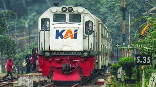 STASIUN KECIL DI TENGAH SAWAH YANG MASIH MELAYANI PENUMPANG 