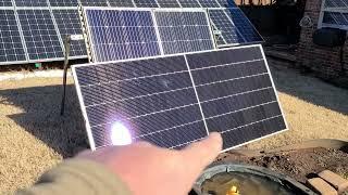 Testing out a cracked Q-cell 480w bifacial solar panel should I use it?