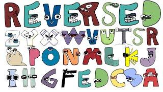 Complete Reversed Alphabet Lore Z-A