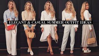 10 ELEGANT BUT CASUAL OUTFIT IDEAS FOR SUMMER 2021  Summer Fashion Inspo Lookbook