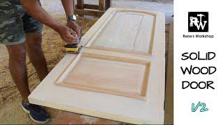 Making a Solid Wood Door  DIY Door 12