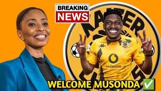 PSL TRANSFER NEWS DEAL DONE  KENNEDY MUSONDA FINALLY COMPLETED THE DEAL TO JOIN CHIEFS  WELCOME.