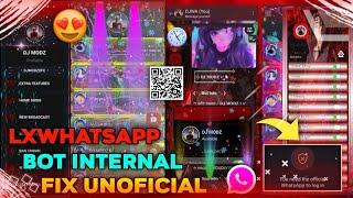 LXWhatsApp 2024  UnAdmin & Admin All  New Whatsapp Mod - Fix UnOfficial  MENOS DE - Hide Tag